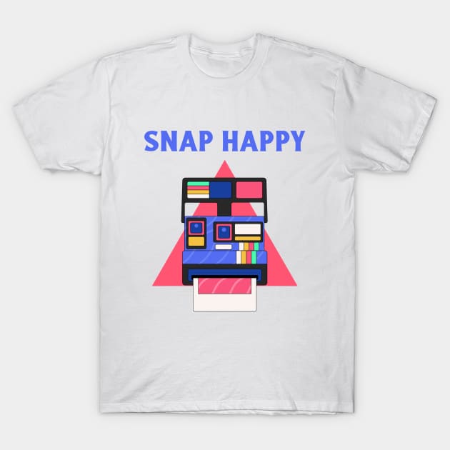 Snap Happy Camera T-Shirt by FreshTeeShop